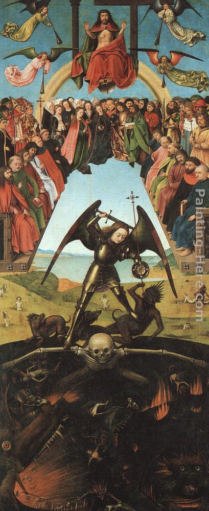 The Last Judgement painting - Petrus Christus The Last Judgement art painting